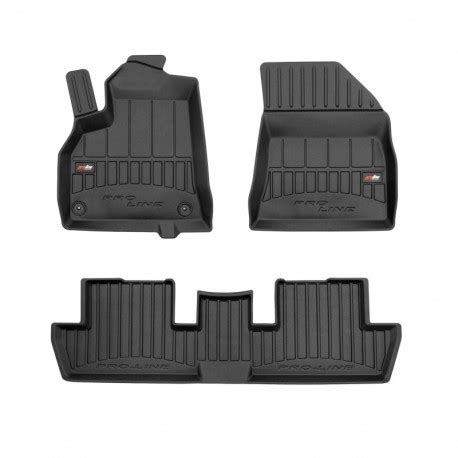 Floor Mats Premium Type Bucket Of Rubber Peugeot 3008 I Crossover