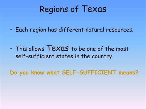 Regions Of Texas Ppt Download