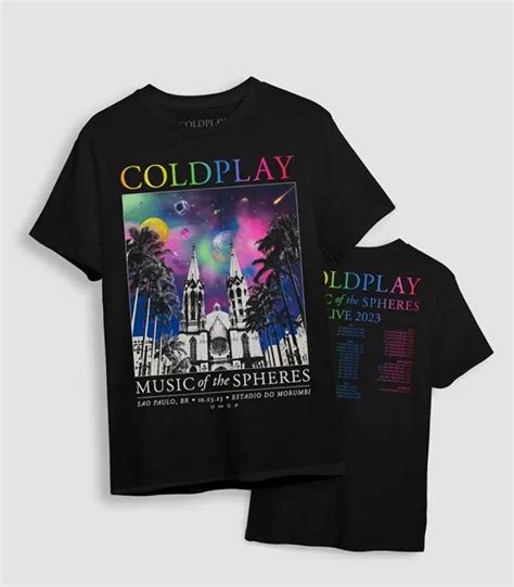 Coldplay Brasil on Twitter Merch exclusiva de São Paulo foi anunciada