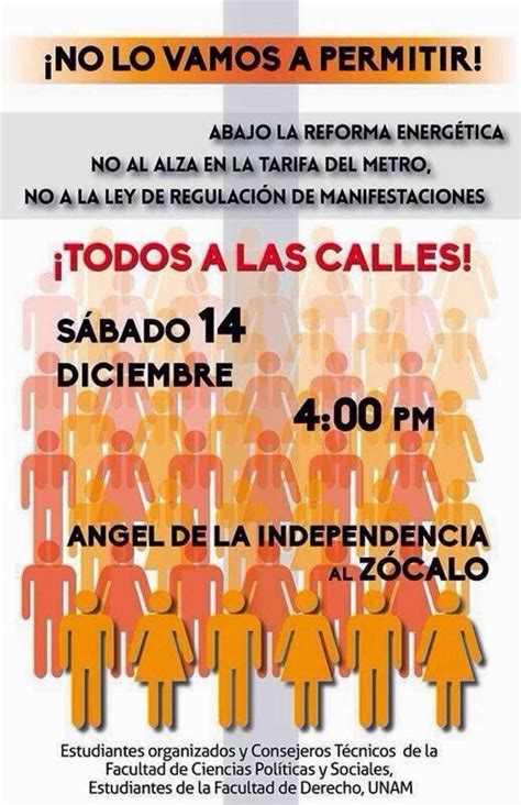 CIRCULO DE ESTUDIO BRUJULA METROPOLITANA Marcha Contra El Alza De