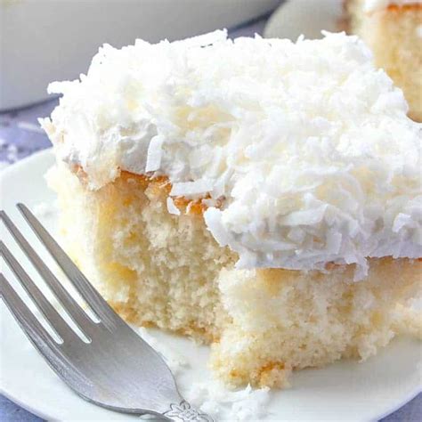 Coconut Cream Poke Cake Video The Country Cook