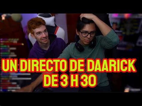 Shadoune Se Entera Que Daarick Hizo Mas Horas De Directo Nombre De La