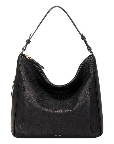 Fiorelli Erika Black Hobo Bag Simply Be