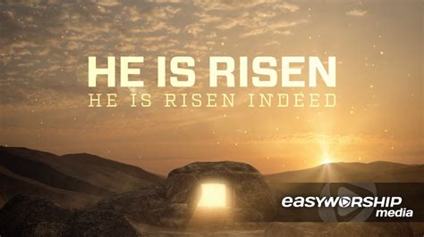 Easter Sunrise He Is Risen by Motion Worship - EasyWorship Media