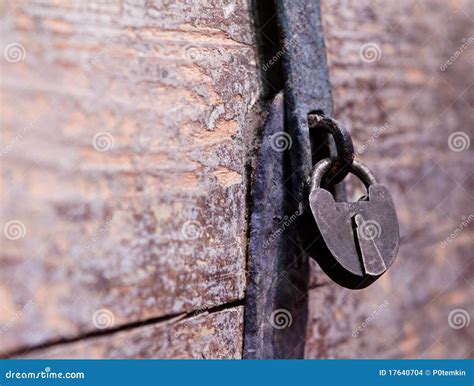 Old Chest Lock stock photo. Image of object, background - 17640704