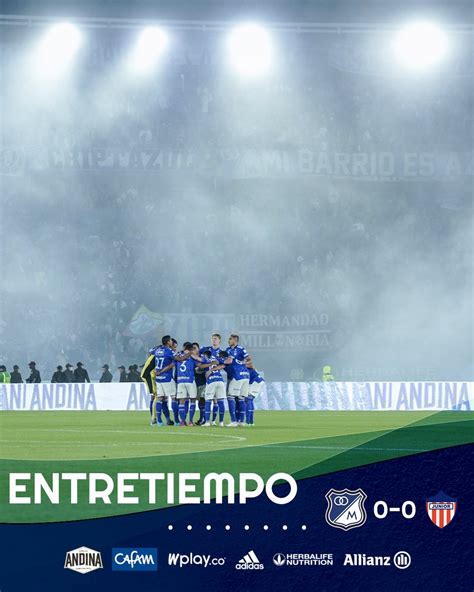 Millonarios Fc On Twitter Termina La Primera Parte En El Camp N