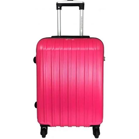 Valise Cabine Rigide David Jones Abs Cm Fushia Ba P Fuschia