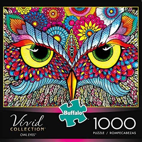 Buffalo Games Vivid Collection Owl Eyes Piece Jigsaw Puzzle