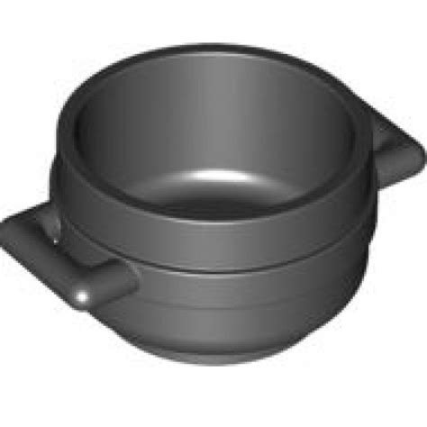 Lego Minifigure Cauldron Stew Pot Black