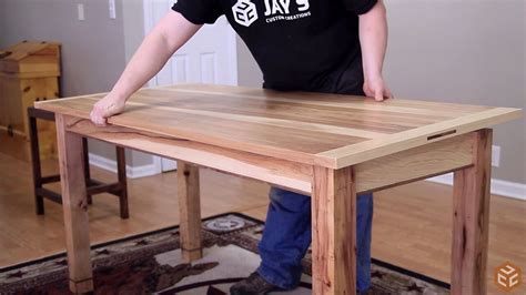 C Mo Construir Una Mesa De Comedor De Madera Web Del Bricolaje Dise O