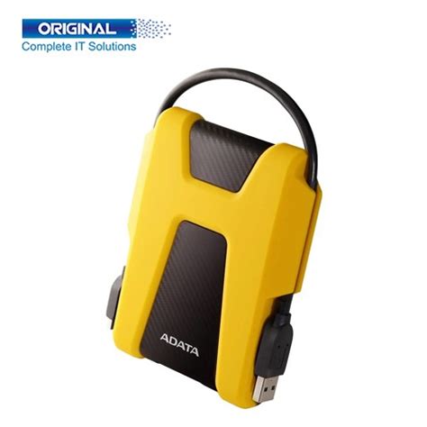 Adata HD680 2TB USB 3 2 Yellow Portable Hard Disk Drive