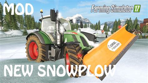 NEW SNOWPLOW MOD In Farming Simulator 2017 IT S TIME TO FINALLY USE