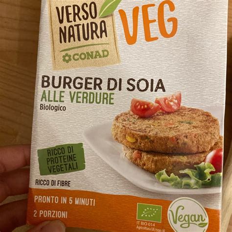 Conad Bio Burger Di Soia Alle Verdure Review Abillion