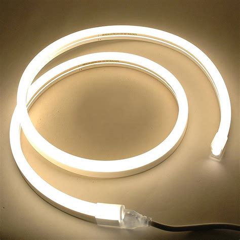 Novelty Lights Led Neon Flex Rope Light Spool Warm White 150 Bed