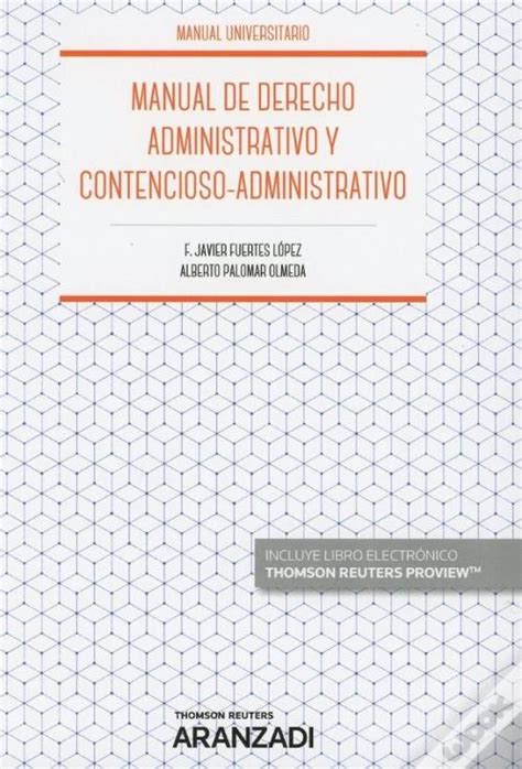 Manual De Derecho Administrativo Y Contencioso Administrativo Papel