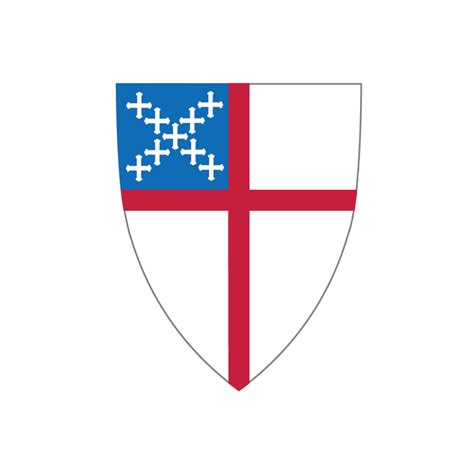 Episcopal Shield Rounded | Church logo, Church graphics, Episcopal church