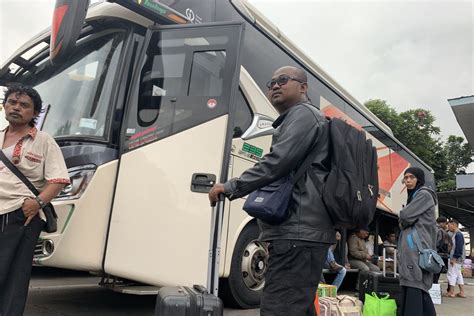 Puncak Arus Mudik Di Terminal Bus Tanjung Priok Diprediksi Sabtu