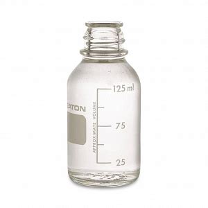 Wheaton Clear Type 1 Bottles With No Cap Medline Industries Inc