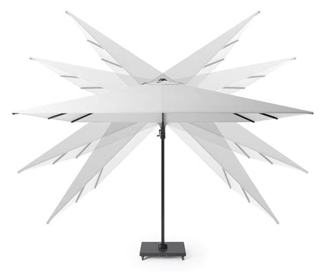 Platinum Challenger Rechthoekige Zweefparasol T2 Premium 3x3 M Jet