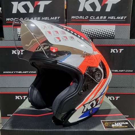 Psb Approved Kyt Nf J Isaac Vinales Replica Open Face Double Visor