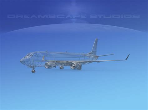 Boeing Er Sin Marcar Modelo D Unknown Dwg Dxf Lwo