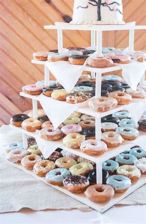 25 Wedding Donuts A Fun Alternative Wedding Dessert Ideas