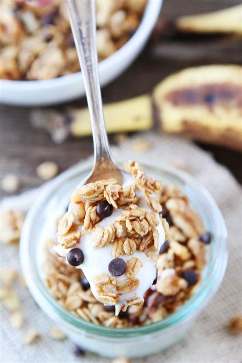 Banana Granola Recipe Two Peas Their Pod