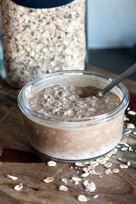 Protein Cinnamon Roll Overnight Oats • The Healthy Toast