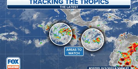 Tracking The Tropics Two Disturbances Being Monitored In Eastern