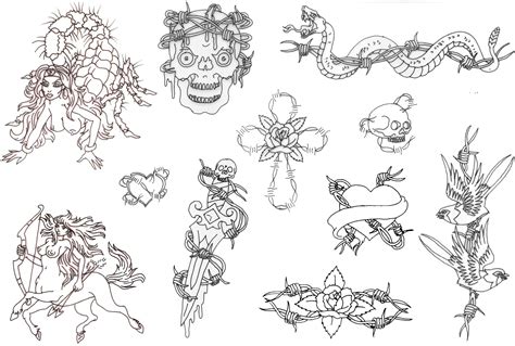 Printable Tattoo Templates