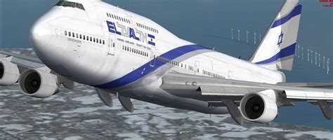 Boeing 747 400 El Al Package Microsoft Flight Simulator X Mod