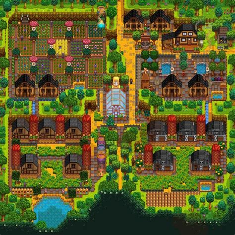 Stardew Valley Country Goth Farm Stardew Valley Layout Stardew