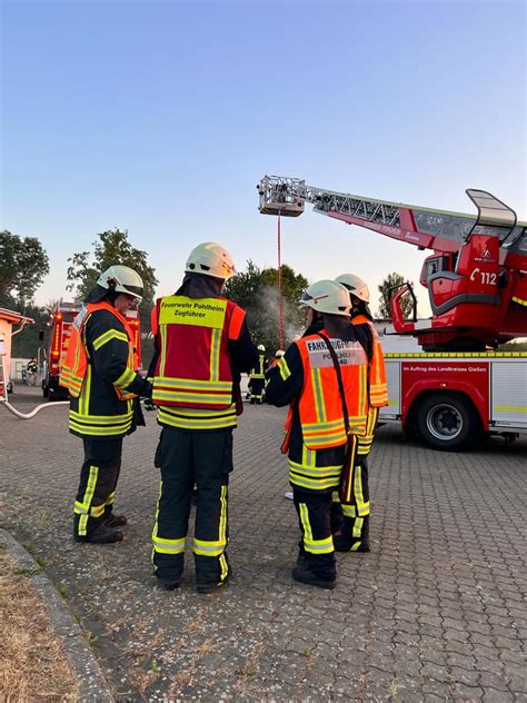 Feuerwehr Pohlheim Einsatz Bung Brandbek Mpfung