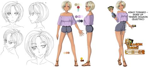 Character Sheet Keiko Toshiro By Therebornace On Deviantart