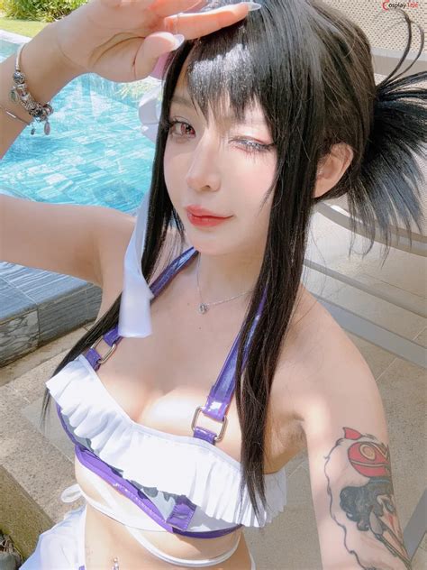 Umeko J Cosplay Tifa Lockhart Swimsuit Final Fantasy Photos And