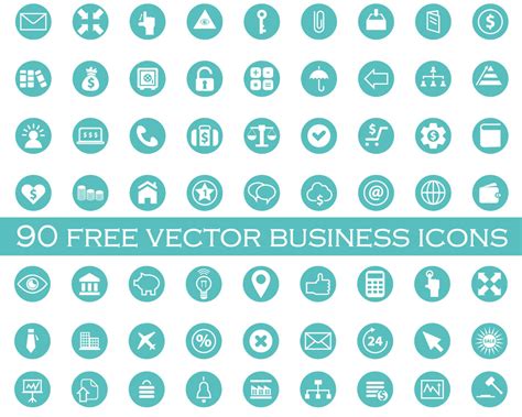 90 free vector business icons | Vector freebies, Illustrator tutorials ...