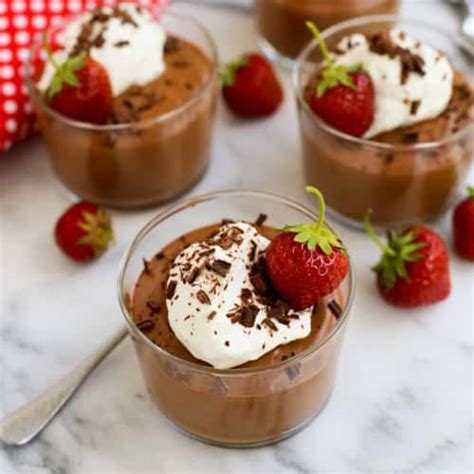 Chocolate Mousse Cups A Farmgirl S Dabbles