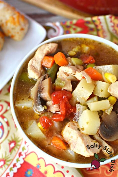 Classic Chicken Vegetable Soup You Must Make Salty Side Dish