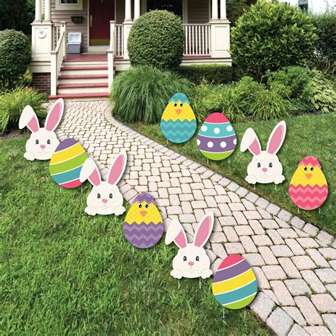 Bunny Rabbit Wivi Hippity Hoppity Easter Bunny Egg Yard Decorations