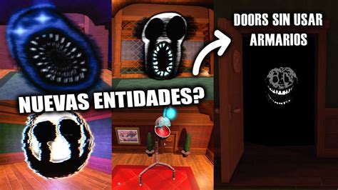 Nuevo Concepto De Entidades Doors Roblox Como Pasar Doors Sin