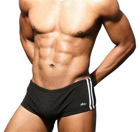 Andrew Christian Swim Trunk Brazil Trunk 70029 Black Andrew