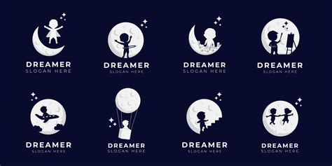 Kids Dream illustration. Dream Logo 11144086 Vector Art at Vecteezy