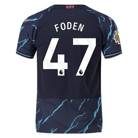 Men's Authentic Puma Foden Manchester City Third Jersey 23/24 - CWC ...