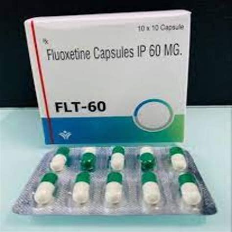 Fluoxetine Capsules IP 60mg Intas Pharmaceuticals Ltd 10 X 10 At Rs