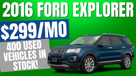 Used Ford Explorer For Sale Near Me Youtube