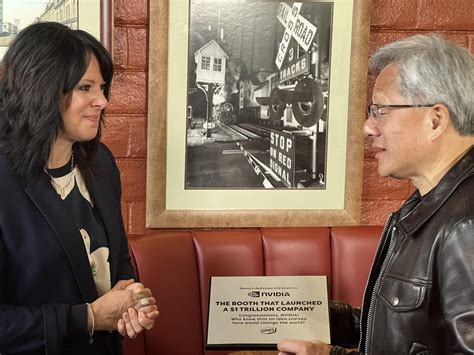 Jensen Huang Reunites With Dennys Where A Trillion Dollar Enterprise