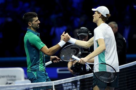 Atp Finals Sinner Vs Djokovic Le Immagini Del Match