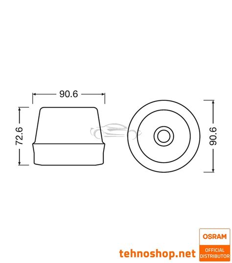 SIGNAL LED LAMP OSRAM LEDguardian SL104 ROAD FLARE SIGNAL TA20 BLI1