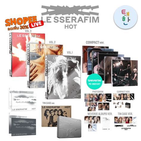 พรอมสง ลด 30 SHOPEE LIVE LE SSERAFIM อลบม 5th Mini Album HOT Shopee Thailand