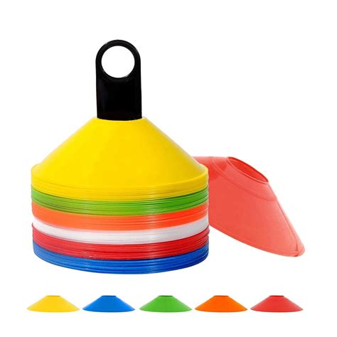 Plastic Football Soccer Marker Disc Agility Training Cones Soccer